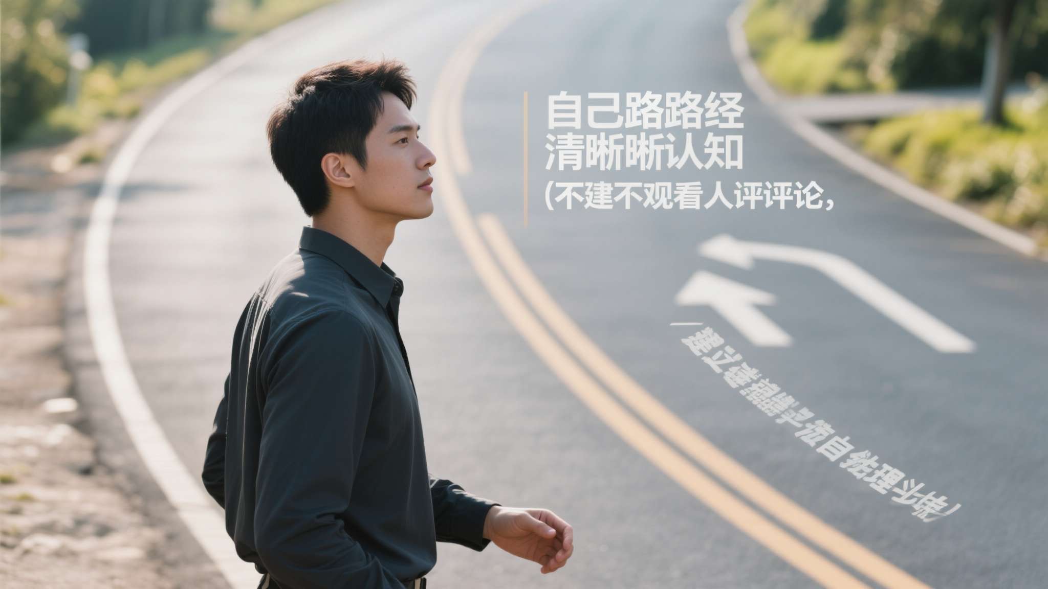 一个对自己路径有清晰认知的人，不会因为旁观者的评论而轻易改变方向。这不是固执，而